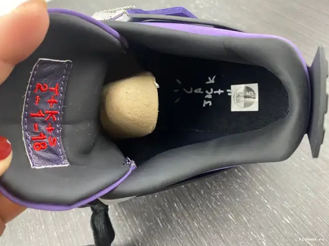 Rep MAX 766296 Scott Purple 4 Travis Retro Jordan LN4 and (Friends Family) 0414